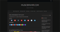 Desktop Screenshot of musicbykmr.com